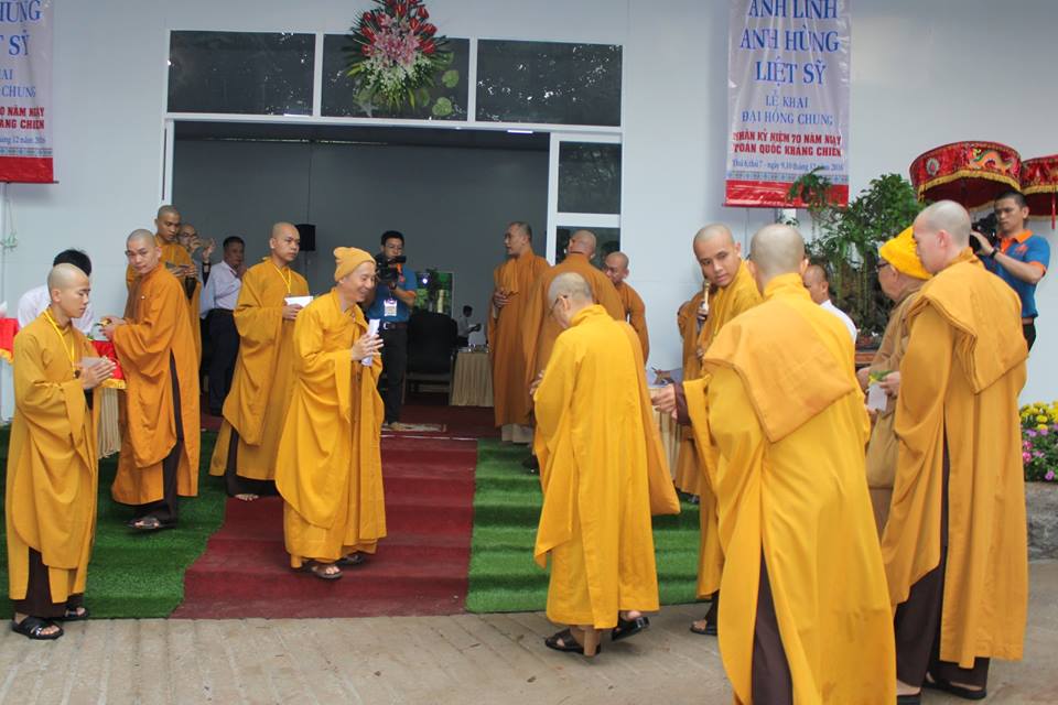 Đại lễ cầu siêu anh linh các anh hùng liệt sĩ