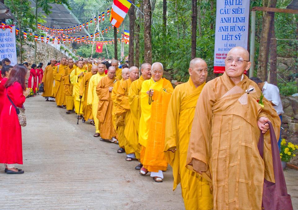 Đại lễ cầu siêu anh linh các anh hùng liệt sĩ
