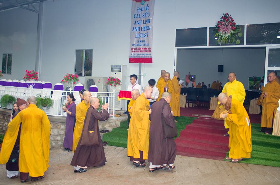 Đại lễ cầu siêu anh linh các anh hùng liệt sĩ