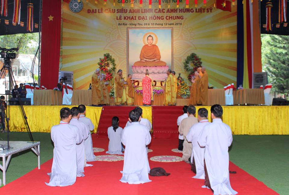 Thiêng liêng Đại lễ cầu siêu anh linh các anh hùng liệt sĩ