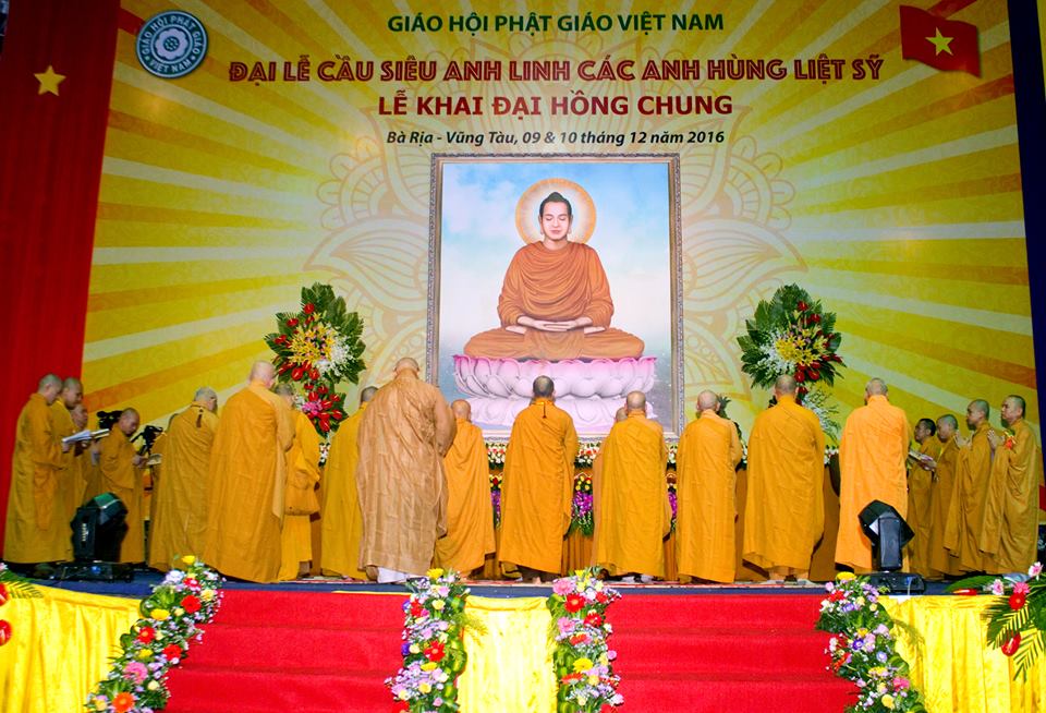 Đại lễ cầu siêu anh linh các anh hùng liệt sĩ