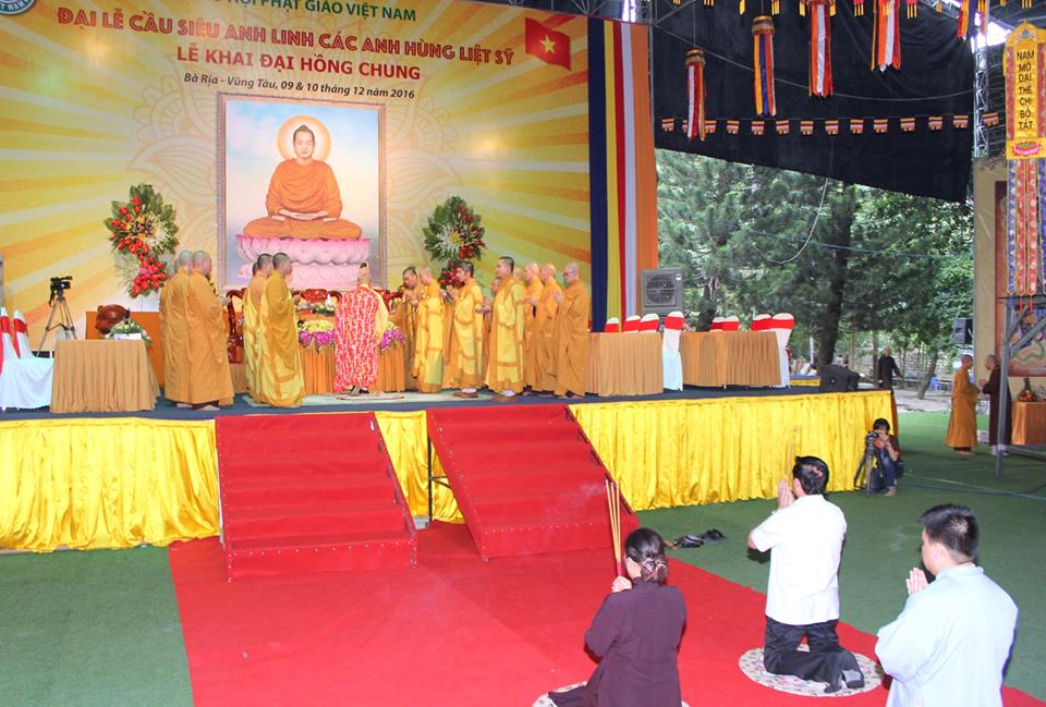 Thiêng liêng Đại lễ cầu siêu anh linh các anh hùng liệt sĩ