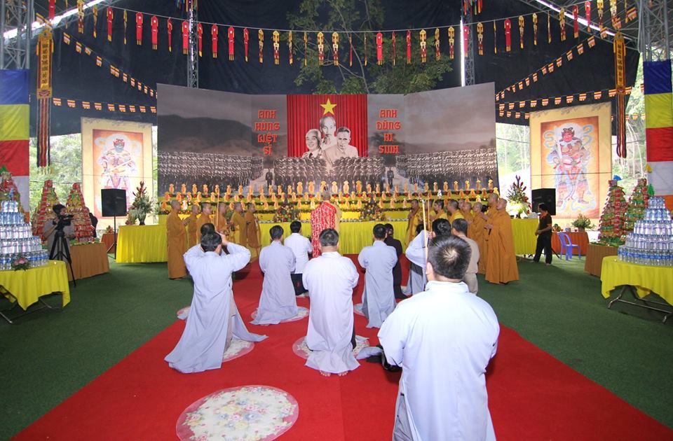 Thiêng liêng Đại lễ cầu siêu anh linh các anh hùng liệt sĩ