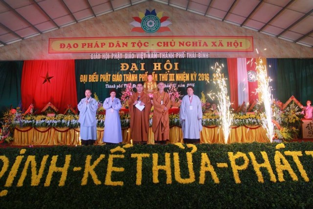 Thái Bình: Đại hội Đại biểu Phật giáo TP.Thái Bình lần III