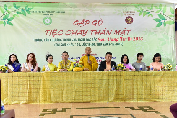 Công Bố Báo Chí Giới Thiệu Chương Trình Nghệ Thuật Đặc Sắc: Sen Vàng Từ Bi 2016