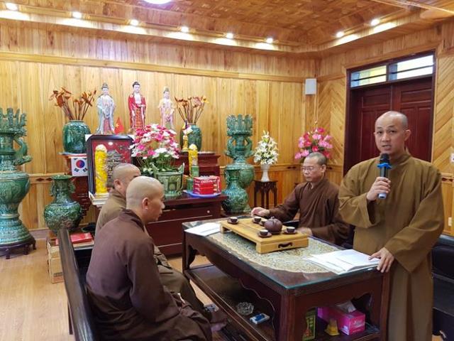 Thái Nguyên: Họp giao ban – Vụ việc “Sư có đánh bạc với sinh viên tại chùa ?”- Phát động ủng hộ đồng bào lũ lụt Miền Trung