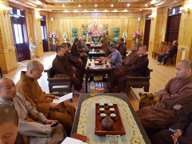Thái Nguyên: Họp giao ban – Vụ việc “Sư có đánh bạc với sinh viên tại chùa ?”- Phát động ủng hộ đồng bào lũ lụt Miền Trung