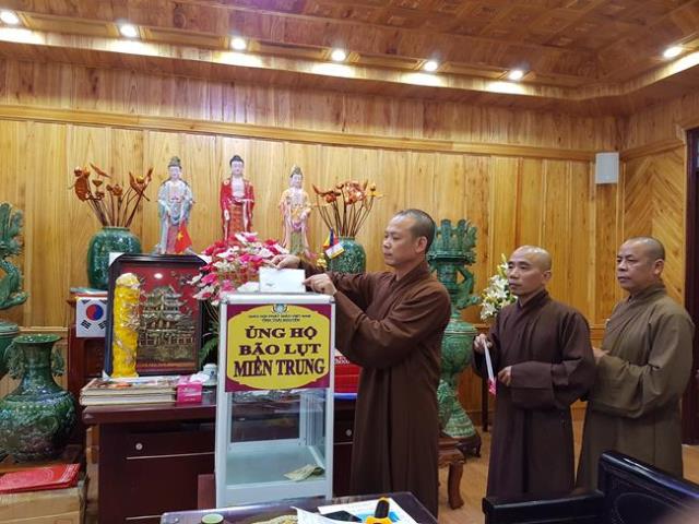 Thái Nguyên: Họp giao ban – Vụ việc “Sư có đánh bạc với sinh viên tại chùa ?”- Phát động ủng hộ đồng bào lũ lụt Miền Trung