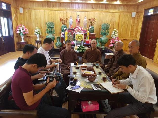Thái Nguyên: Họp giao ban – Vụ việc “Sư có đánh bạc với sinh viên tại chùa ?”- Phát động ủng hộ đồng bào lũ lụt Miền Trung