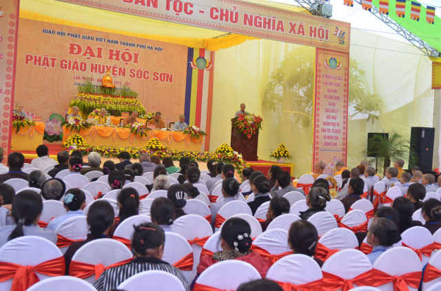 Hà Nội: Đại hội trù bị Phật giáo huyện Sóc Sơn