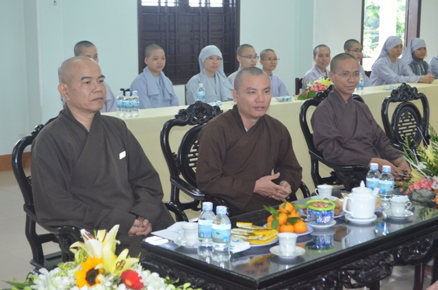 TT. Huế: Lãnh đạo tỉnh thăm, chúc mừng Học viện PGVN tại Huế nhân ngày Nhà giáo Việt Nam