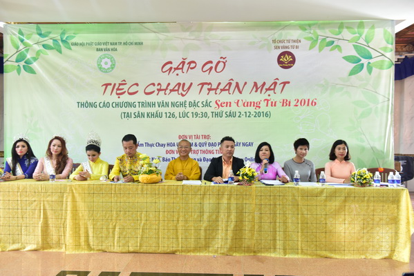 Công Bố Báo Chí Giới Thiệu Chương Trình Nghệ Thuật Đặc Sắc: Sen Vàng Từ Bi 2016