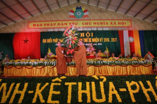 Thái Bình: Đại hội Đại biểu Phật giáo TP.Thái Bình lần III