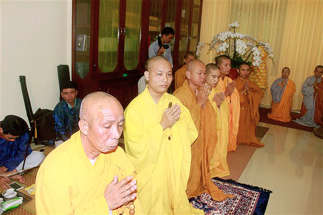 Thanh Hóa: Phật giáo tỉnh kính viếng giác linh cố HT Thích Chơn Thiện