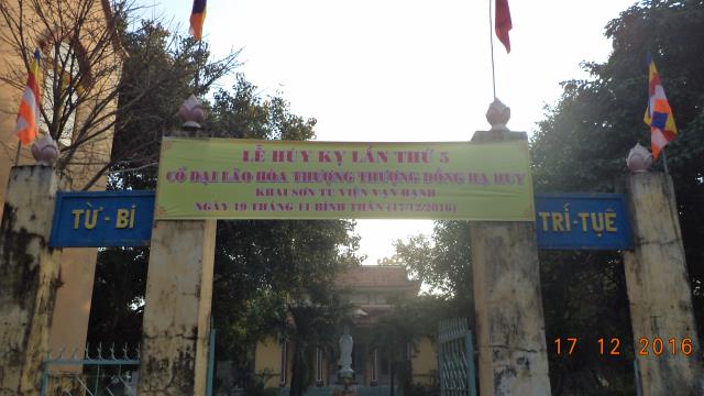 BRVT: Lễ Húy Nhật Lần Thứ V Cố Đại Lão Hòa Thượng Thích Đồng Huy (2010-2016)