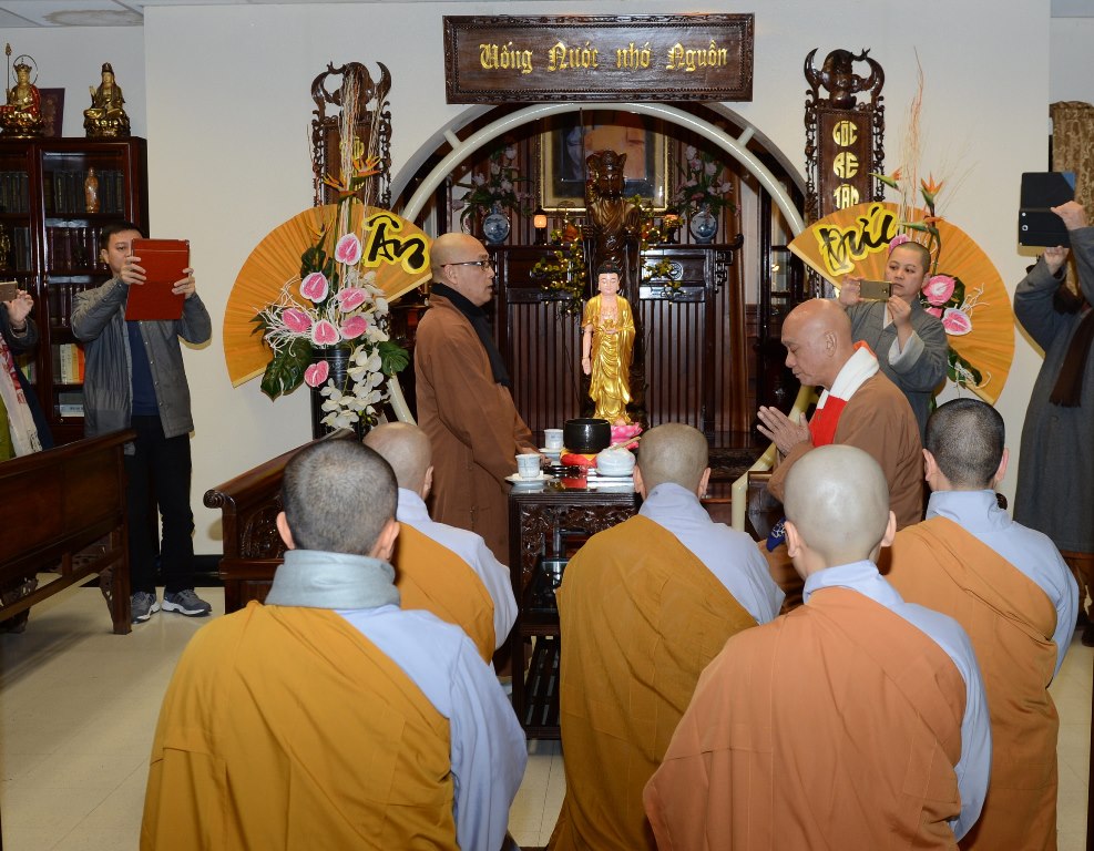 Hòa thượng Thích Quảng Tâm ( Đài Loan) giảng pháp tại Chùa Đức Viên và Niệm Phật Đường Fremont ( Hoa Kỳ)