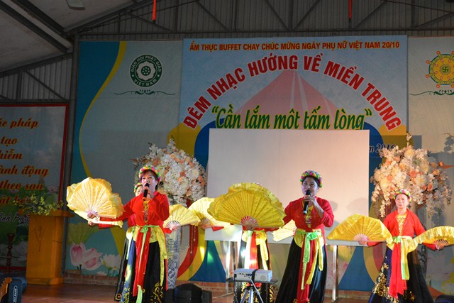 Chùa Phúc Long Tổ Chức Đêm Nhạc Hướng về Miền Trung Chủ Đề: &quot;Cần Lắm Một Tấm Lòng&quot;