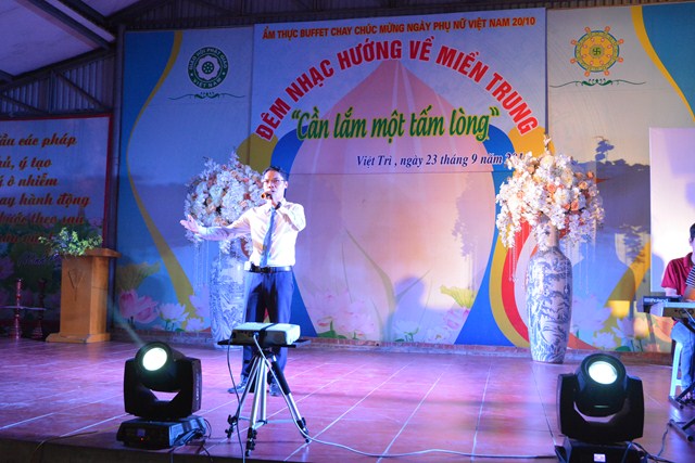 Chùa Phúc Long Tổ Chức Đêm Nhạc Hướng về Miền Trung Chủ Đề: &quot;Cần Lắm Một Tấm Lòng&quot;