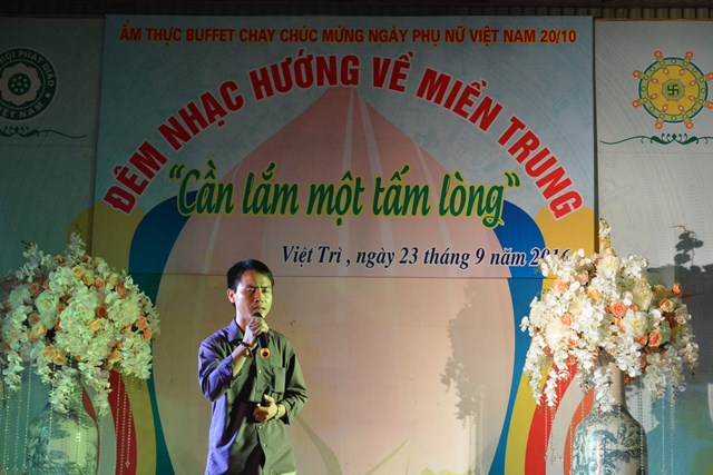 Chùa Phúc Long Tổ Chức Đêm Nhạc Hướng về Miền Trung Chủ Đề: &quot;Cần Lắm Một Tấm Lòng&quot;