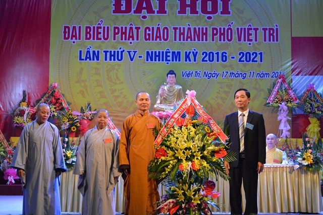Đại Hội Đại Biểu Phật Giáo Thành Phố Việt Trì lần Thứ V - Nhiệm Kỳ 2016-2021