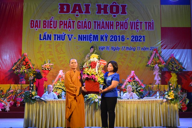 Đại Hội Đại Biểu Phật Giáo Thành Phố Việt Trì lần Thứ V - Nhiệm Kỳ 2016-2021