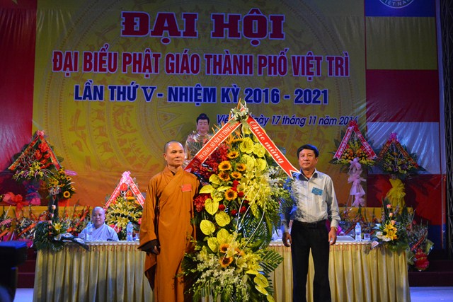 Đại Hội Đại Biểu Phật Giáo Thành Phố Việt Trì lần Thứ V - Nhiệm Kỳ 2016-2021