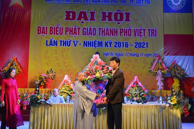Đại Hội Đại Biểu Phật Giáo Thành Phố Việt Trì lần Thứ V - Nhiệm Kỳ 2016-2021
