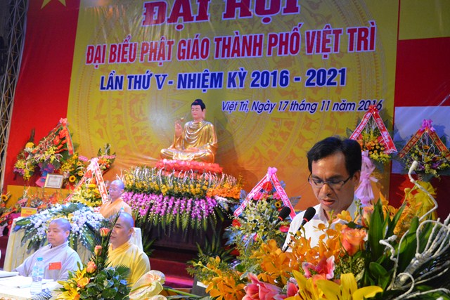 Đại Hội Đại Biểu Phật Giáo Thành Phố Việt Trì lần Thứ V - Nhiệm Kỳ 2016-2021