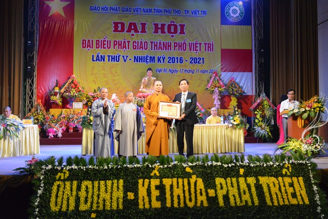 Đại Hội Đại Biểu Phật Giáo Thành Phố Việt Trì lần Thứ V - Nhiệm Kỳ 2016-2021