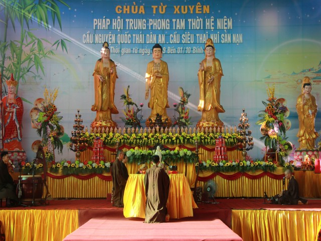 Thái Bình: Pháp hội cầu siêu tại chùa Từ Xuyên