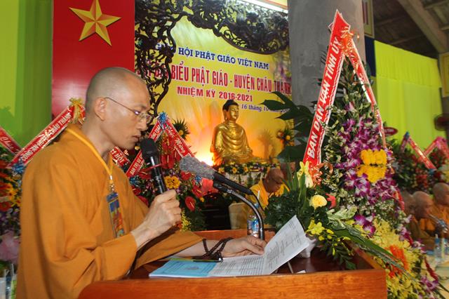 Phật Giáo Đồng Tháp: Đại Hội Đại Biểu Phật giáo Huyện Châu Thành