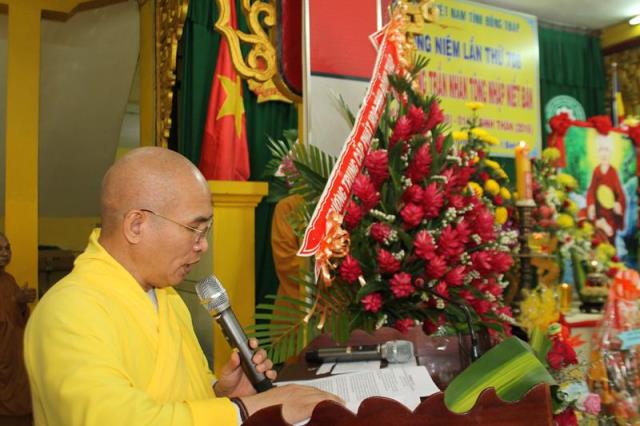 PG Đồng Tháp: Lễ tưởng niệm Đức vua – Phật Hoàng Trần Nhân Tông