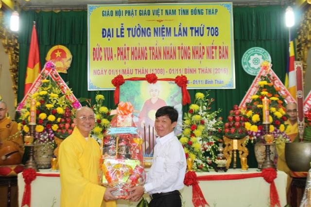 PG Đồng Tháp: Lễ tưởng niệm Đức vua – Phật Hoàng Trần Nhân Tông