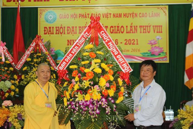 PG Đồng Tháp: Đại Hội Phật Giáo Huyện Cao Lãnh nhiệm kỳ 2016-2021