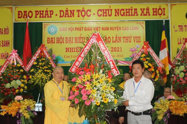 PG Đồng Tháp: Đại Hội Phật Giáo Huyện Cao Lãnh nhiệm kỳ 2016-2021