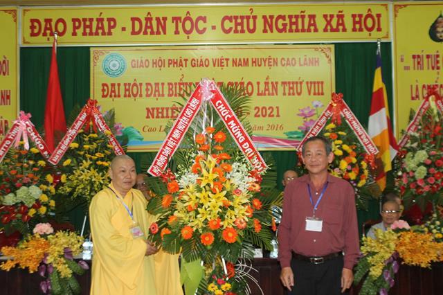 PG Đồng Tháp: Đại Hội Phật Giáo Huyện Cao Lãnh nhiệm kỳ 2016-2021