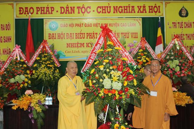 PG Đồng Tháp: Đại Hội Phật Giáo Huyện Cao Lãnh nhiệm kỳ 2016-2021