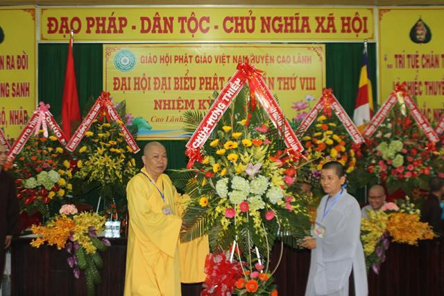 PG Đồng Tháp: Đại Hội Phật Giáo Huyện Cao Lãnh nhiệm kỳ 2016-2021