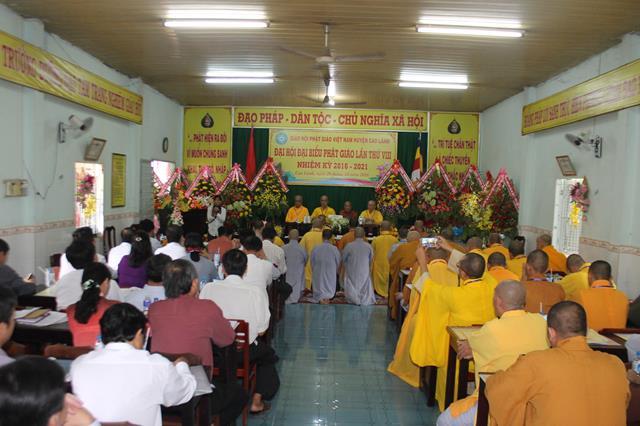 PG Đồng Tháp: Đại Hội Phật Giáo Huyện Cao Lãnh nhiệm kỳ 2016-2021
