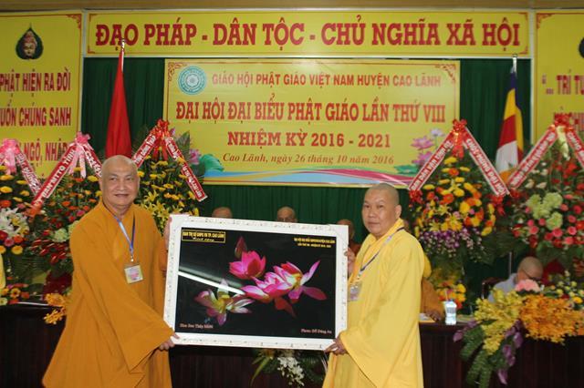 PG Đồng Tháp: Đại Hội Phật Giáo Huyện Cao Lãnh nhiệm kỳ 2016-2021