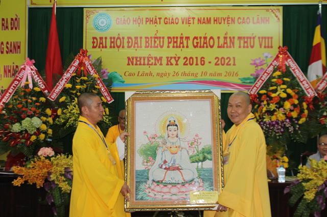 PG Đồng Tháp: Đại Hội Phật Giáo Huyện Cao Lãnh nhiệm kỳ 2016-2021