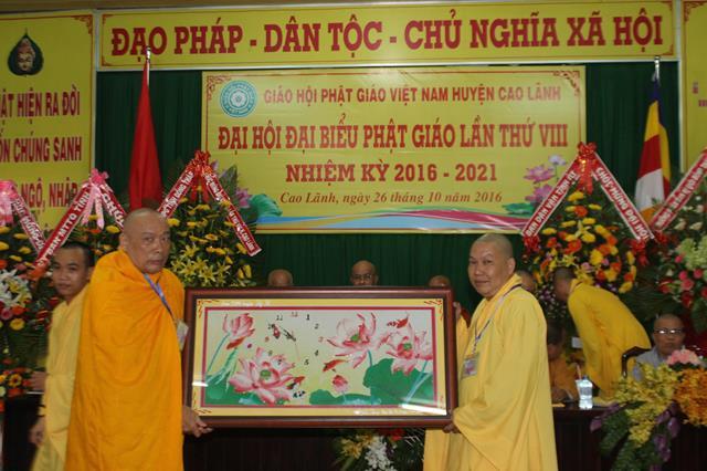 PG Đồng Tháp: Đại Hội Phật Giáo Huyện Cao Lãnh nhiệm kỳ 2016-2021