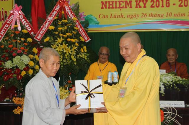 PG Đồng Tháp: Đại Hội Phật Giáo Huyện Cao Lãnh nhiệm kỳ 2016-2021