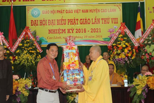 PG Đồng Tháp: Đại Hội Phật Giáo Huyện Cao Lãnh nhiệm kỳ 2016-2021