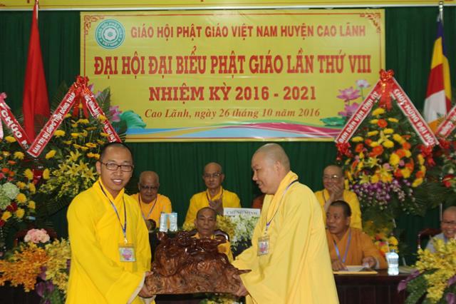 PG Đồng Tháp: Đại Hội Phật Giáo Huyện Cao Lãnh nhiệm kỳ 2016-2021