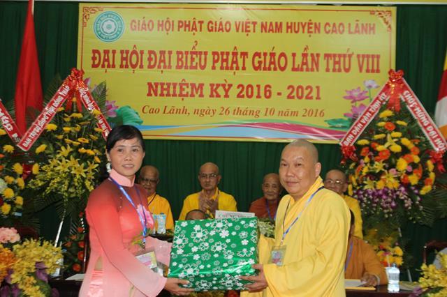 PG Đồng Tháp: Đại Hội Phật Giáo Huyện Cao Lãnh nhiệm kỳ 2016-2021