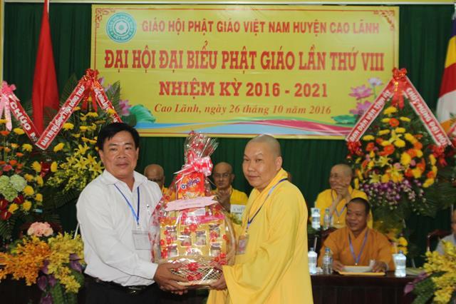 PG Đồng Tháp: Đại Hội Phật Giáo Huyện Cao Lãnh nhiệm kỳ 2016-2021