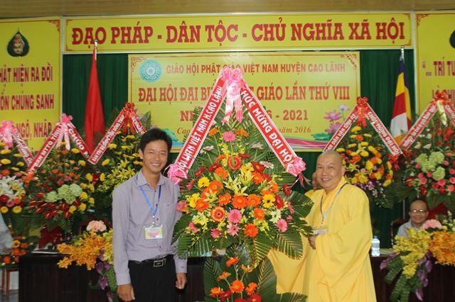 PG Đồng Tháp: Đại Hội Phật Giáo Huyện Cao Lãnh nhiệm kỳ 2016-2021