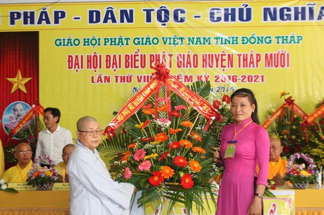 PG Đồng Tháp: Đại Hội Phật Giáo Huyện Tháp Mười