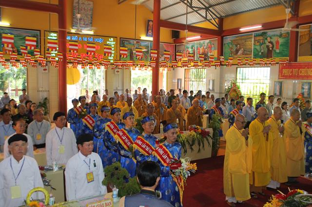 PG Đồng Tháp: Suy Cử Tân BTS Phật Giáo Huyện Tân Hồng nhiệm kỳ VIII